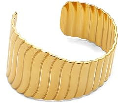 SINGULARU - Bracciale Cordelia. Acciaio avec Placcatura in oro 18 kt. Gioielli da donna.