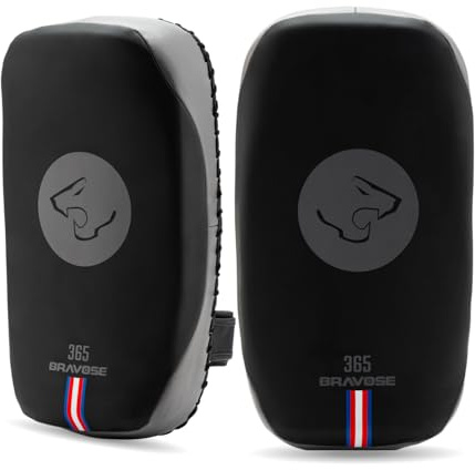 Bravose Kick Shield Strike for Martial Arts, Training, Muay Thai, MMA, Kick Boxing Pads | Punch bag Target for Coaching, Trainers Combat Sports Gear