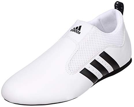 adidas Contestant Pro Ultralight Martial Arts Kung Fu Taekwondo Indoor Mat Training Shoes - White Black - Size 5.5 (235cm)