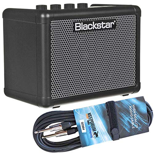 Blackstar Fly 3 Bass Mini-Bassverstärker + keepdrum Gitarrenkabel 3m
