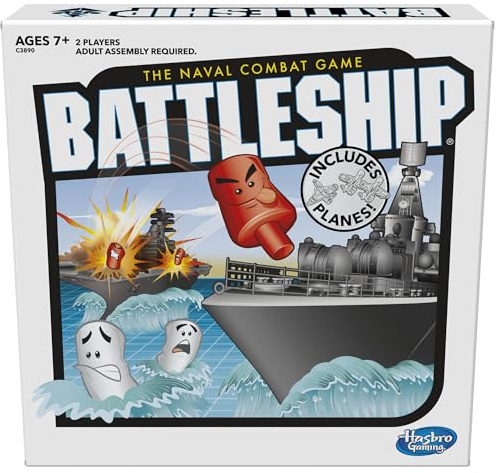 Hasbro Gaming Battleship with Planes Strategy Board Game for Ages 7 and Up (Amazon Exclusive)