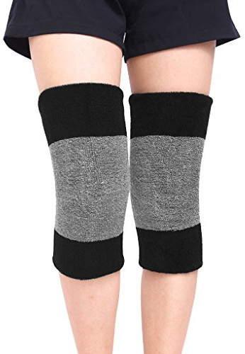 Hombres Mujeres regla térmico para rodilla calentadores invierno transpirable acogedor cálido rodilla almohadillas pierna manga apoyo protector para esquí ciclismo baile runing artritis Tendinitis,