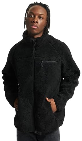 Brandit teddyfleece-jacka, flera färgvarianter, storlekar S till 5XL, Skog, 5XL