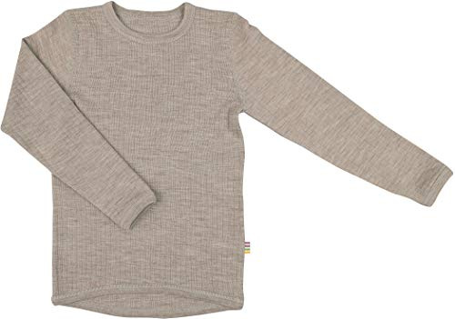 Joha Langarmshirt - Wolle,110,Grau