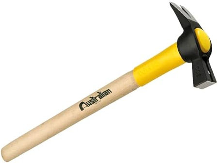La zappa Martello per carpentiere con manico realizzato in legno resistente Mix (300 gr/450 mm)