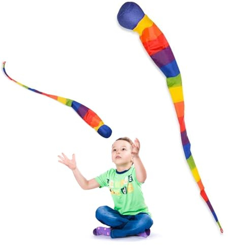 Palla Coda Arcobaleno | Giochi Con La Palla Per I Più Piccoli | Sicuro Per Uso Esterno Ed Interno | Giocattoli Arcobaleno Per Bambini - Catch Tail Balls Palla Da Gioco Arcobaleno Morbida, Sicura