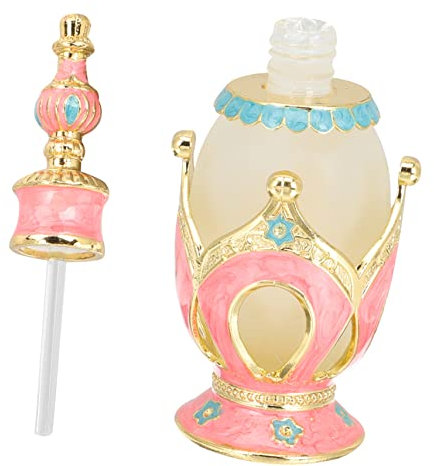 HOLIDYOYO Glass Perfume Bottle Delicate Aroma Diffuser Bottle Essential Oil Dispenser for Desk Decor Perfume Essential Oil