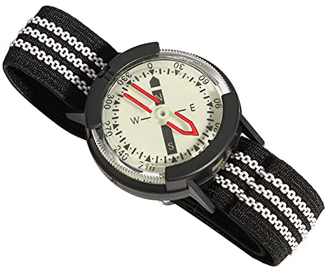 Culnflun Compass Watch, ing Luminous Compass Watch Diving Camping Hiking, for Fast Locating in Water