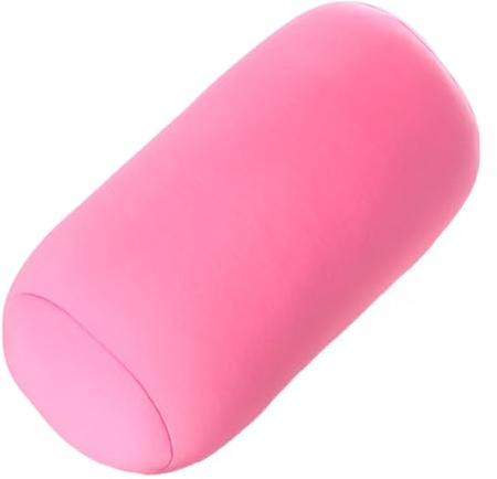 Générique Oreiller en Microbilles - Mini Cylindrique Coussin De Dos - Peut Être Utilisé comme Support De Cou,Coussin De Corps,Oreiller De Couchage,pour Voyage,Dormir,Massage,Yoga Et Repose-Jambes