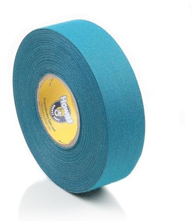 Schlägertape Profi Cloth Hockey Tape 25mm f. Eishockey farbig (türkis), 23 m