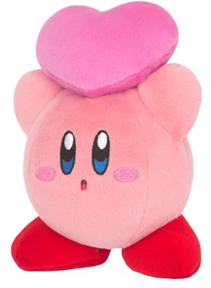 Star's Kirby Plush Doll Kirby KP33 (Friends Heart Throwing)