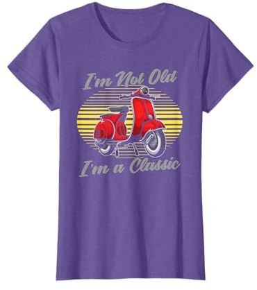 Scooter Bike I'm Not Old I'm A Classic - Moped Scooter T-Shirt