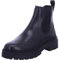 MARCO TOZZI Damen Chelsea Boots aus Leder mit Reißverschluss, Schwarz (Black), 38 EU
