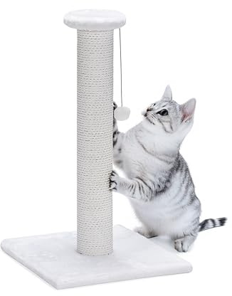Beeztees Serpa, Kratzbaum, Weiß, 35x35x60 cm