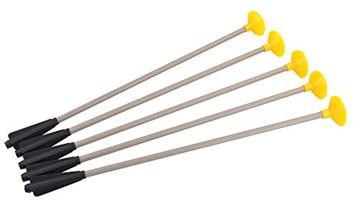 SHARROW 12/24pcs Flechas Ventosa Flechas de Niños Sucker Arrow Caza Práctica de Tiro al Aire Libre para Conjunto de Ballesta de Juguete para Niños (12)