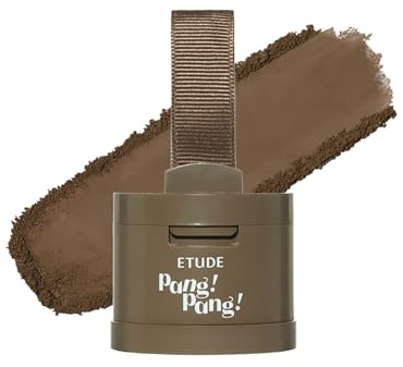 ETUDE Hair Pang Pang Shadow, Light Brown, Root Touch Up Hair Color, Waterproof, For Facial Makeup, Hairline and Thin Hair, Hairline Powder