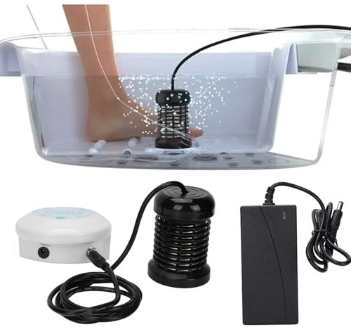 CYSFETENA Neue Fuß-Detox-Ionen-Spa-Maschine, ionischer Entgifter für Ionic Detox Fußbad Reinigungsmaschine(ohne Becken, geeignet für alle Fußbadbehälter)