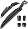NICEDACK Set di parafanghi per bicicletta, mountain bike, parafanghi anteriori, parafanghi per bicicletta da 24 a 29 pollici