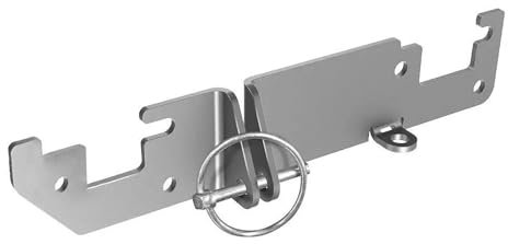 Tailgate Bloccaggio Per Fiat Per Ducato Dal 2006 Protezione Antifurto Serratura Porta Posteriore Portellone Posteriore Kit Protezione Antieffrazione Serratura Serratura Portellone(Nero)