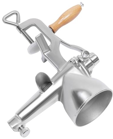 Exprimidor manual de acero inoxidable 304,Prensa vegetal con colador,Exprimidor de hierba de trigo,para pasto de trigo, apio, espinacas, perejil, granada, manzana diferentes frutas