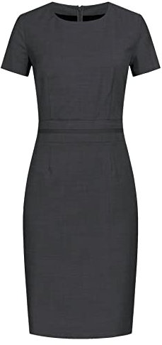 GREIFF Größe 48 Corporate Wear Modern with 37.5 Damen Etuikleid Regular Modern Fit Marine Schwarz Pinpoint Modell 1064