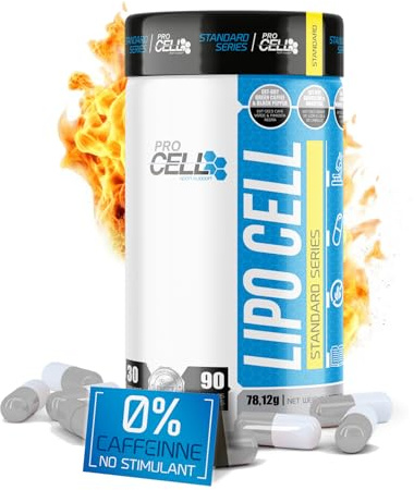 Quemagrasas potente para Adelgazar a Base de Extractos Naturales - (90 cápsulas / 30 días) - Apoyar la Pérdida y el Metabolismo de Grasas, el Apetito, la Digestión y Absorción de Nutrientes LipoCell