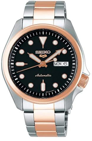 Seiko Montre Automatique 5 Sport SRPE58K1, Argent, Bracelet