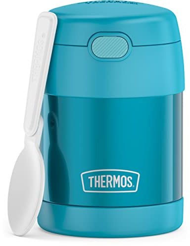 Thermos F3100TL6 Funtainer 10 Ounce Food Jar, Stainless Steel, Teal