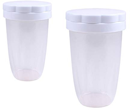 Kichvoe 2 Piezas Mano Batidor De Azúcar En Polvo Espolvoreador De Azúcar Glas Sacudidor De Azúcar En Polvo Colador De Plato Oh Harina Tamiz De Polvo Manual Palo De Polvo Familiar