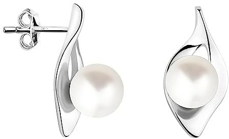 SOFIA MILANI - Damen Ohrringe 925 Silber - Perlen Ohrstecker - E2233