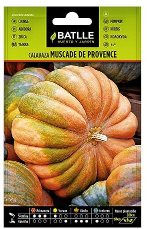 Semillas Batlle Calabaza Muscade de Provence