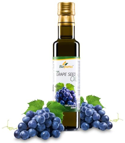 Biopurus Premium Cold Pressed Grape Seed Oil 250ml