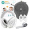 Soft Serenity Casque Anti Bruit Bébé 2-en-1 avec Étui de Transport, Protection Auditive pour Bébés, Casque Avion Bébés et Enfants jusqu'à 4 ans, Parfait pour Sommeil, Voyages et Festivals