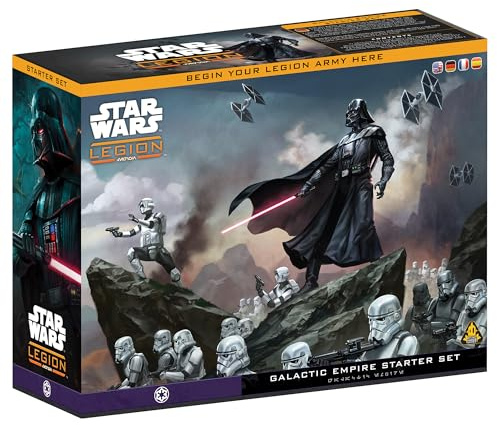 Asmodee - Star Wars™: Legion – Boîte de Démarrage Empire Galactique - AMG