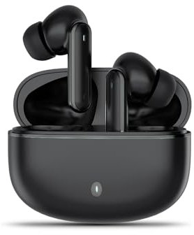 Écouteurs sans fil Bluetooth 5.4 avec microphone antibruit 4 ENC, écouteurs intra-auriculaires sans fil avec basses profondes stéréo HiFi, écouteurs Bluetooth 30 heures d'autonomie, contrôle tactile