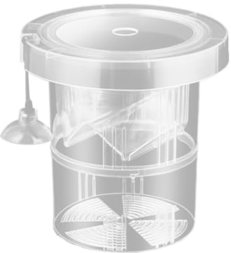 Qoukonao Boîte d'élevage de Poissons pour Aquarium, boîte d'élevage d'aquarium – Séparateur réutilisable réglable pour Les Frites, l'élevage de crevettes, la Nourriture Vivante, la Culture, Les