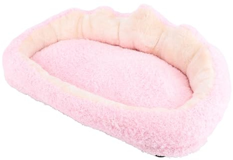 Tnfeeon Divano Letto per Cani, Divano Letto per Gatti, Design Spazioso per Piccoli Animali Domestici, Materiale Morbido Peluche, Lavabile in Lavatrice, Accogliente Posto per Dormire Al Coperto per
