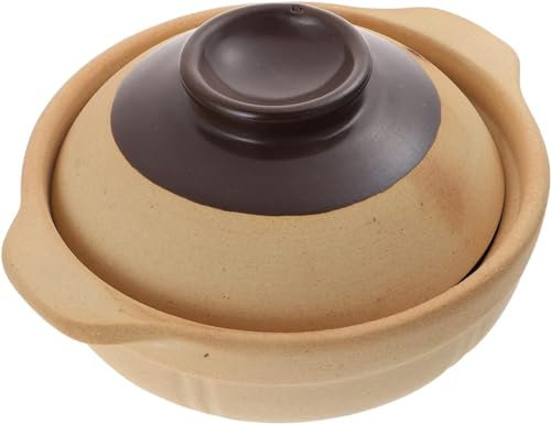 Casserole,Casserole Dish With Lid,1pc Ceramic Casserole Ceramic Coated Cookware Braising Pan with Lid Ceramic Soup Bowl Casserole Stew Pot Ceramic Stew Pot Ceramic Casserole Pot