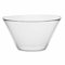 KONZEPT Ensaladera de cristal de 25 cm, cuenco de 3180 ml, cuenco de cristal para ensaladas