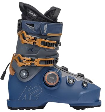 K2 Bfc 120 Boa Alpine Ski Boots UK 7.5 Blue