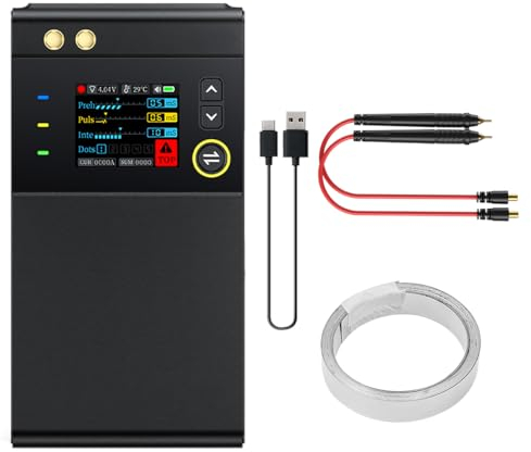 DollaTek Portable Intellingent Temperature Control Colors Screen Spot Welding Machine Handheld for cell phone lithium 18650 battery Jewelry Making Crafts