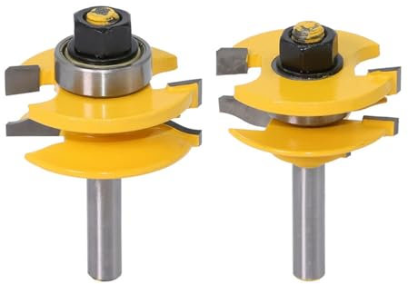 2/3pcs 8mm Shank Household Cutter Panel Cabinet Router Bits Set Milling Cutter Power Tools Door Knife Wood Cutter CNC(1)