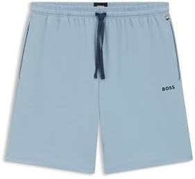 BOSS Mens Mix and Match Jersey Shorts Cotton Open Blue 483 L