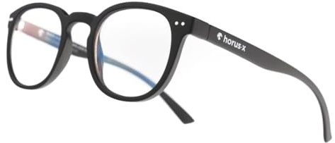 Horus X • Lunette Anti Lumiere Bleue Homme Femme | Lunettes PC pour Ecran Anti Fatigue & Migraine Oculaire | Urban Clear