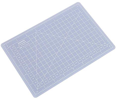 Schneidematte mit A5/A4/A3 PVC Doppelseitige Quiltgitterlinien Schneidpadplatte für DIY Craft Craft Lederwerkzeug(A5)