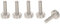 PrecisionGeek Lot de 5 vis moletées plates en aluminium M3 x 15 mm
