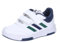 adidas Tensaur Hook and Loop Shoes Laufschuhe, White/Green/Collegiate Navy, 30 EU