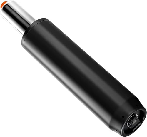 ACTIUSIS Gasdruckfeder,Bürostuhl Ersatz Gaslift, Gasdruckfeder für Bürostuhl, Gasdruckdämpfer für Drehstuhl, Chefsessel, Hocker, Schreibtischstuhl, Länge 255 mm, Schwarz