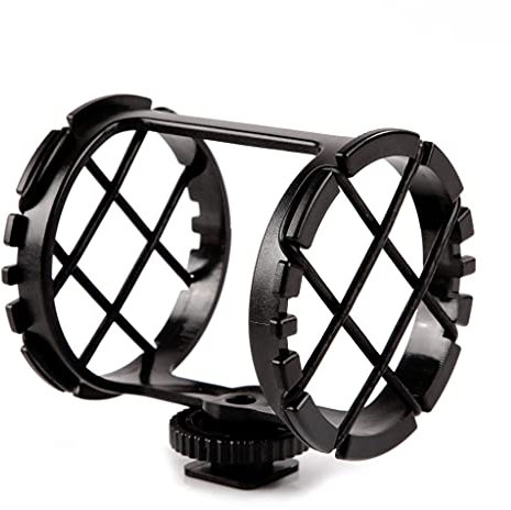 Msuiiixcccc Microphone Shock Mount Camera Shoe Shockmount for Microphones Recorder (Style : Style Two) (Style Two)