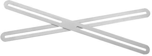 ibasenice 2pezzi Riparazione Inossidabile Regolabile Per Recinzione o Postale Per Installazione e Stabile Dei Mailbox